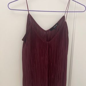 Plum casual /fancy top